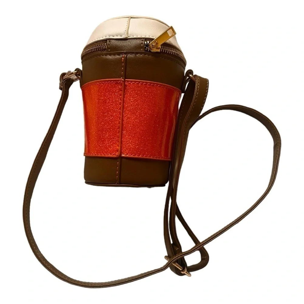 Pumpkin spice latte crossbody bag BRAND NEW mad engine